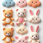 Kawaii & Chibi Style - Sticker Sheet v2